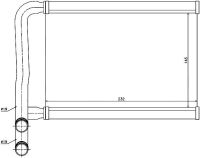 Радиатор отопителя салона TG-RIH0045/97138-1E000 * Ti•GUAR