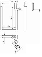 Радиатор отопителя салона TG-RIH0015/97138-4H000 * Ti•GUAR