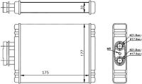 Радиатор отопителя салона TG-RIH0051/6R0819031 * Ti•GUAR