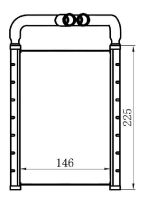 Радиатор отопителя салона TG-RIH0056/97138-2B000 * Ti•GUAR