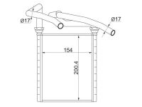 Радиатор отопителя салона TG-RIH0022/87107-07030 * Ti•GUAR