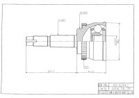 Шрус NI-062A42