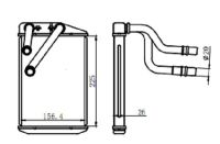 Радиатор отопителя салона TG-RIH0055/77364073 * Ti•GUAR