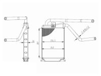 Радиатор отопителя салона TG-RIH0020/3059812 * Ti•GUAR