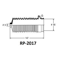 Пыльник рул. рейки RP2017/05-486