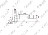 ШРУС TG-7466Z44/NI-066A44* TiGuar