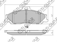 Тормозные колодки TG-3353/PN0163* Ti·GUAR