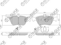 Тормозные колодки TG-1205/PN0026* Ti·GUAR