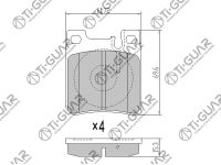 Тормозные колодки TG-1123/PN0030W* Ti·GUAR