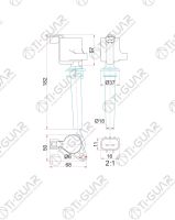 Катушка зажигания TG-AJ09-18-100* Ti·GUAR