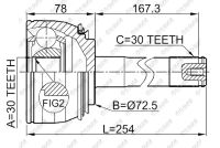 ШРУС TG-9574 / TO-074 * TiGuar ШРУС TG-9574 / TO-074 * TiGuar
