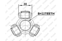 Трипоид TG-TR22/30 * Ti-Guar