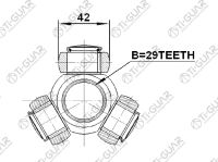 Трипоид TG-TR29/42 * Ti-Guar