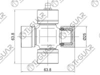 Крестовина TG-CJCS009/GUM-78 * Ti•GUAR