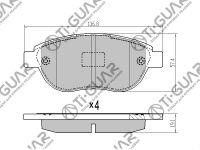 Тормозные колодки TG-2039/PN0211W* Ti·GUAR