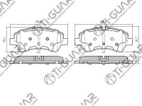 Тормозные колодки TG-1968/PN0660* Ti·GUAR