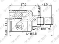 ШРУС TG-IN4401R / 0311-HRVATRH * TiGuar