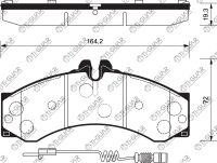 Тормозные колодки TG-1288/PN0107* Ti·GUAR