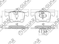 Тормозные колодки TG-1942/PN0558* Ti·GUAR