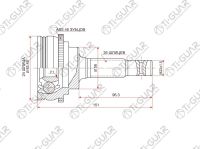 ШРУС TG-9509Z48/TO-009A48* Ti-Guar