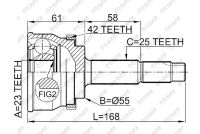 ШРУС TG-7461Z42/NI-061A42* TiGuar