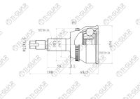 ШРУС TG-95102Z48/TO-102A48* TiGuar