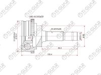 ШРУС TG-9510Z48/TO-010A48* TiGuar