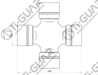 Крестовина TG-CJCS029/GUN-35 * Ti•GUAR