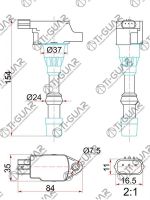 Катушка зажигания TG-30520-PWA-003* Ti·GUAR