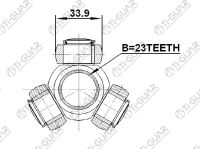 Трипоид TG-TR23/33.9 * Ti-Guar