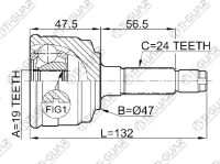 ШРУС TG-2814 / DA-014 * TiGuar