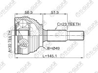 ШРУС TG-8202/0210-G15RA* TiGuar