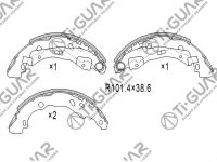 Тормозные колодки TG-D5238/FN0619* Ti·GUAR