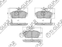 Тормозные колодки TG-8103/PN8103* Ti·GUAR