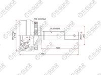 ШРУС TG-7462Z42/NI-062A42* TiGuar