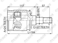 ШРУС TG-IN9508 / 0111-KDJ95 * TiGuar