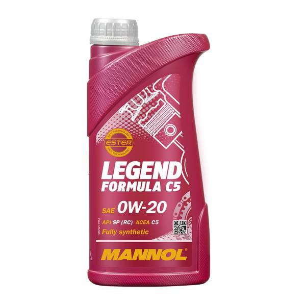 Mannol LEGEND Formula C5 SAE 0W20 1л синт. / 7921 (79211) (ИМПОРТ)